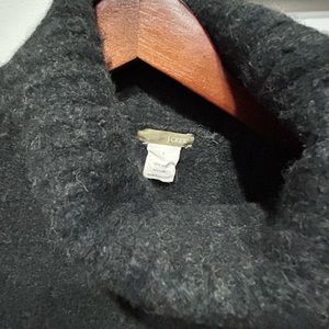 J Crew cowl neck wool sweater